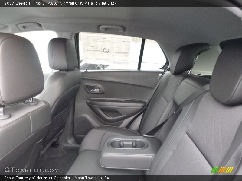 Nightfall Gray Metallic / Jet Black 2017 Chevrolet Trax LT AWD