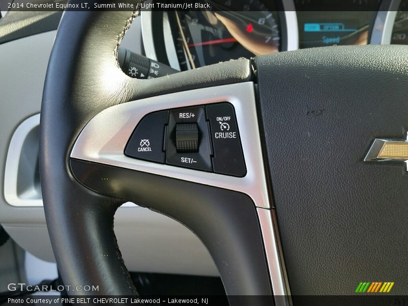 Summit White / Light Titanium/Jet Black 2014 Chevrolet Equinox LT