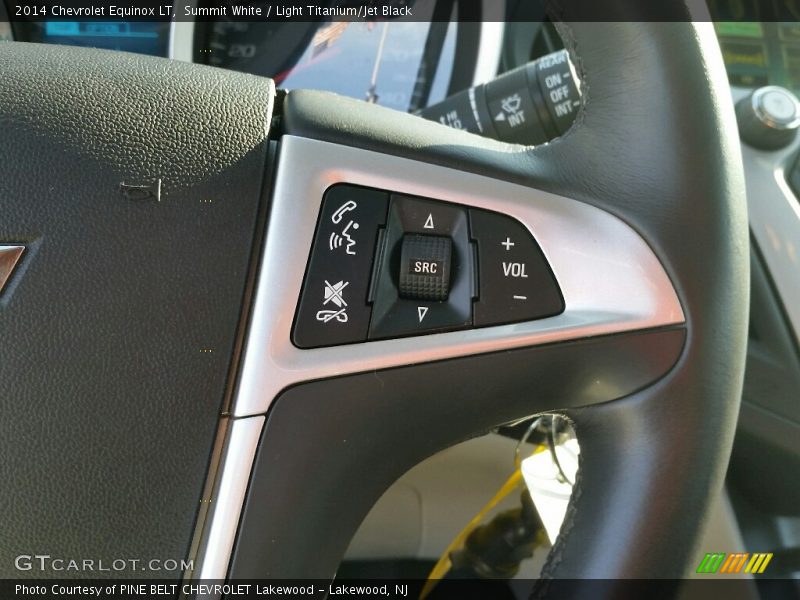 Summit White / Light Titanium/Jet Black 2014 Chevrolet Equinox LT
