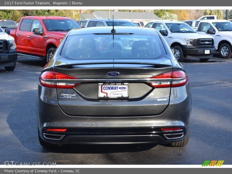Magnetic / Ebony 2017 Ford Fusion Titanium