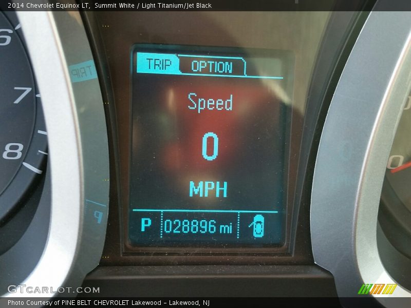Summit White / Light Titanium/Jet Black 2014 Chevrolet Equinox LT