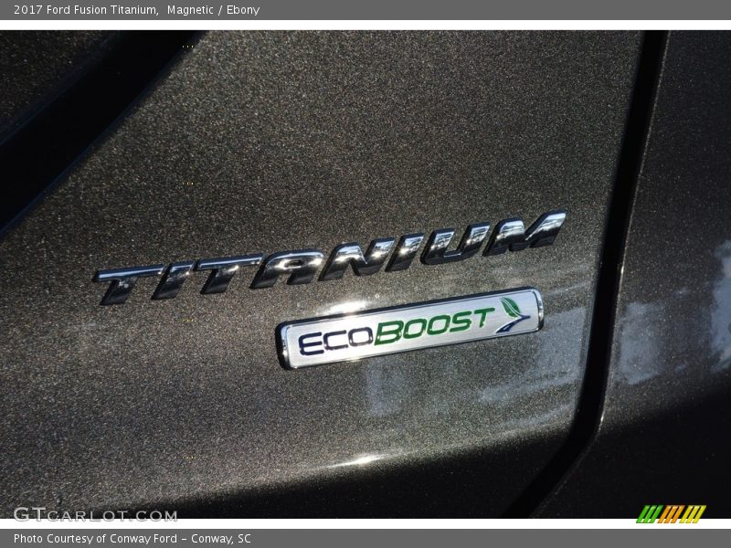Magnetic / Ebony 2017 Ford Fusion Titanium