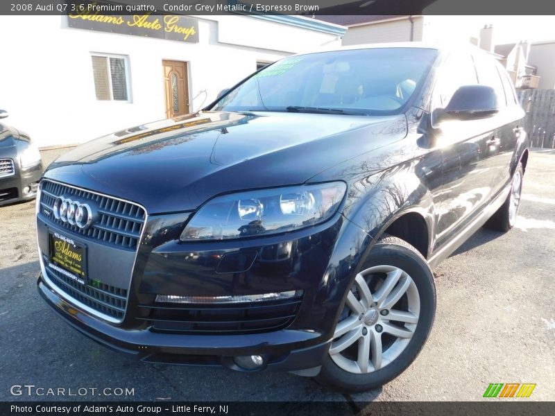 Condor Grey Metallic / Espresso Brown 2008 Audi Q7 3.6 Premium quattro