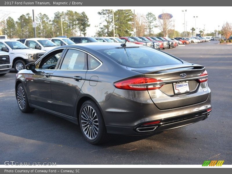 Magnetic / Ebony 2017 Ford Fusion Titanium