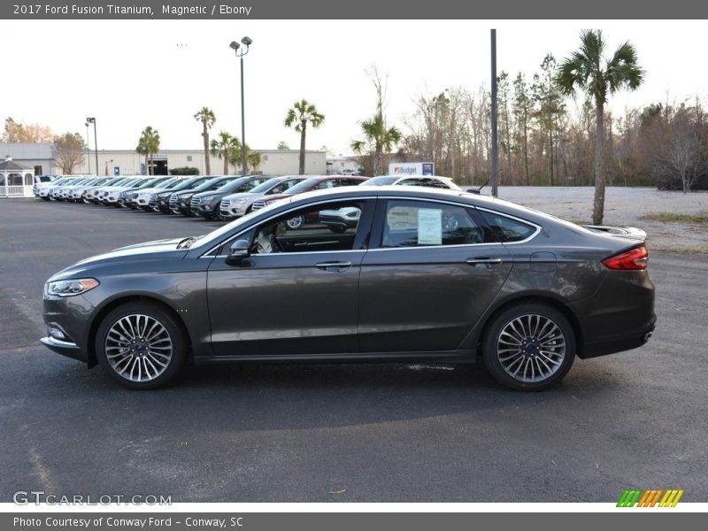 Magnetic / Ebony 2017 Ford Fusion Titanium
