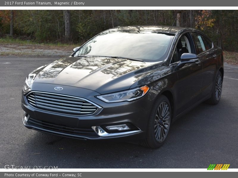 Magnetic / Ebony 2017 Ford Fusion Titanium