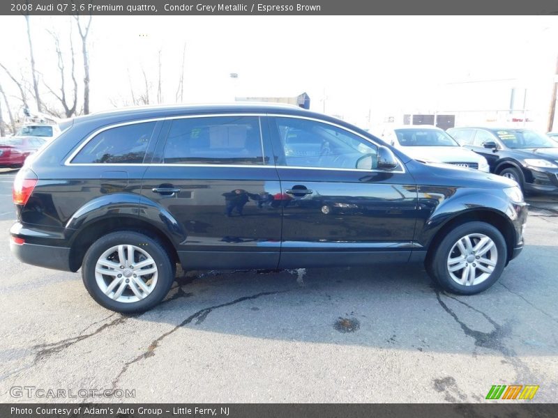 Condor Grey Metallic / Espresso Brown 2008 Audi Q7 3.6 Premium quattro