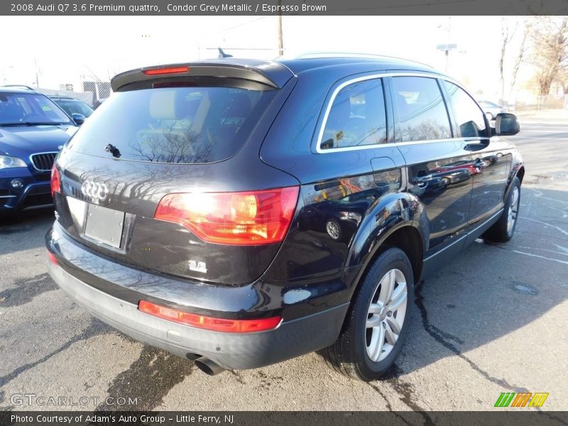 Condor Grey Metallic / Espresso Brown 2008 Audi Q7 3.6 Premium quattro
