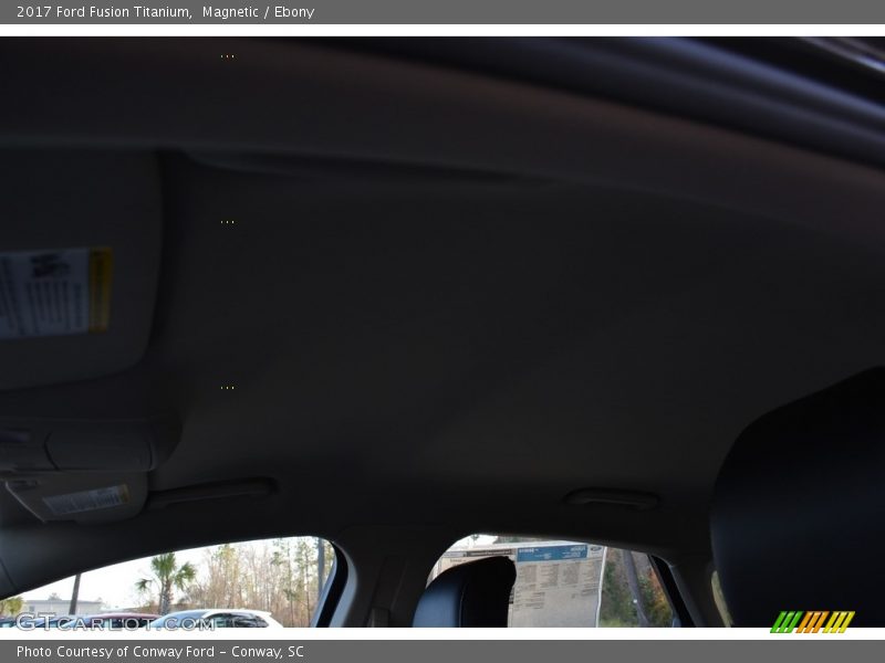 Magnetic / Ebony 2017 Ford Fusion Titanium