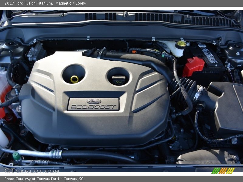 Magnetic / Ebony 2017 Ford Fusion Titanium