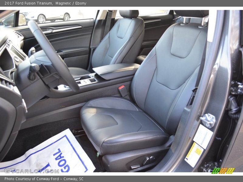 Magnetic / Ebony 2017 Ford Fusion Titanium