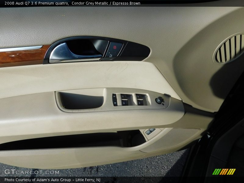 Condor Grey Metallic / Espresso Brown 2008 Audi Q7 3.6 Premium quattro