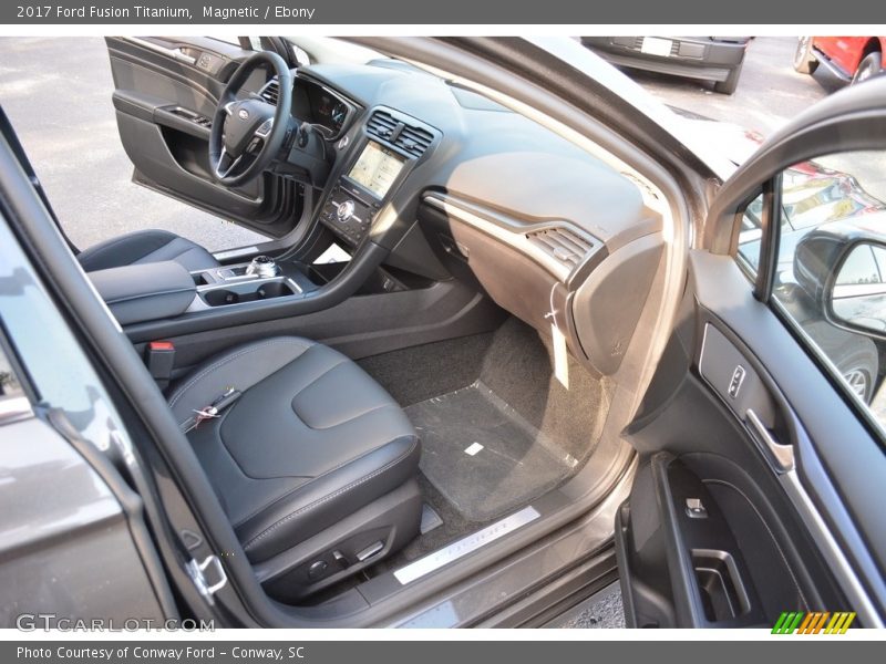 Magnetic / Ebony 2017 Ford Fusion Titanium
