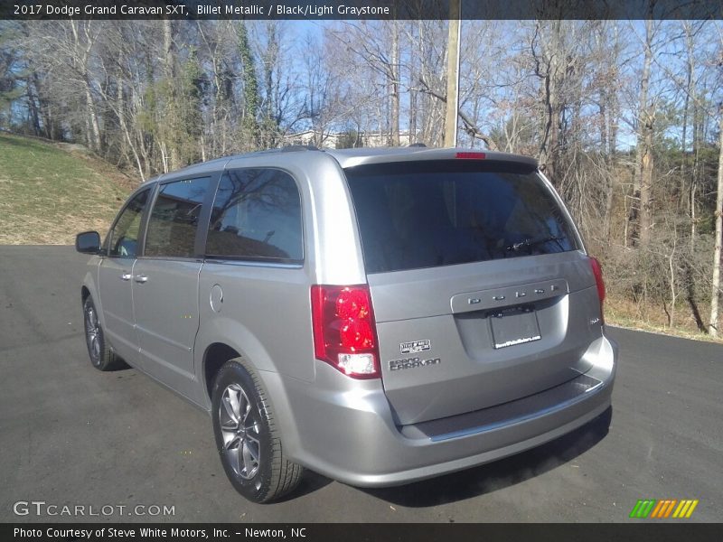 Billet Metallic / Black/Light Graystone 2017 Dodge Grand Caravan SXT