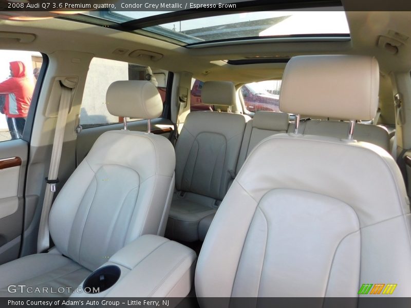 Condor Grey Metallic / Espresso Brown 2008 Audi Q7 3.6 Premium quattro