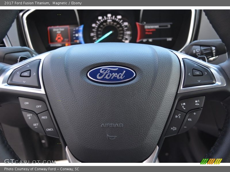 Magnetic / Ebony 2017 Ford Fusion Titanium