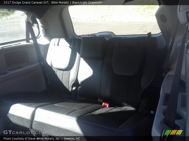 Billet Metallic / Black/Light Graystone 2017 Dodge Grand Caravan SXT