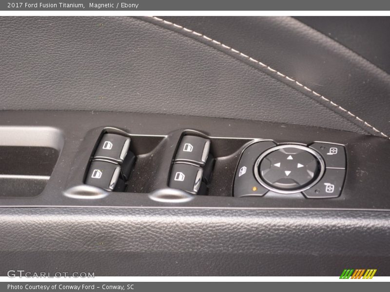 Magnetic / Ebony 2017 Ford Fusion Titanium