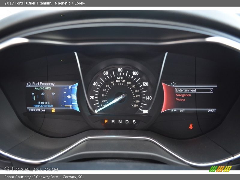 Magnetic / Ebony 2017 Ford Fusion Titanium