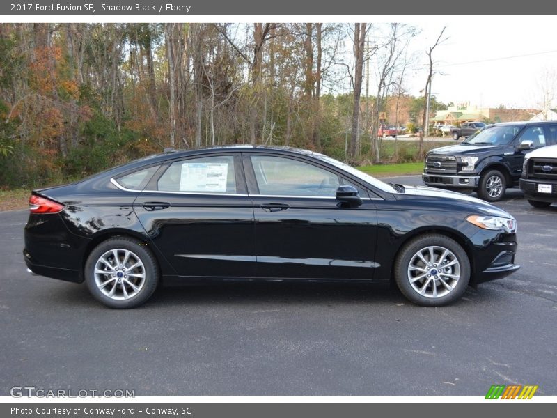 Shadow Black / Ebony 2017 Ford Fusion SE