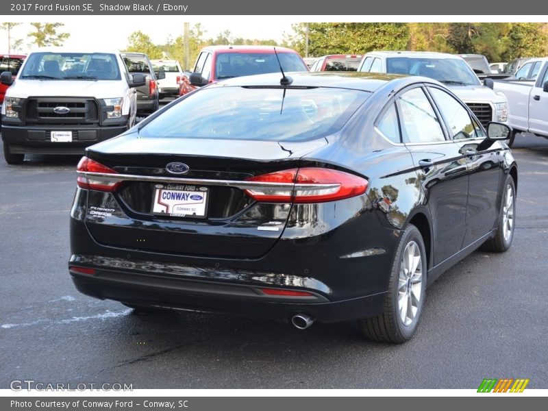 Shadow Black / Ebony 2017 Ford Fusion SE