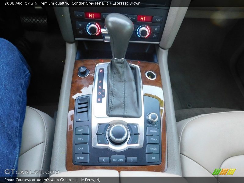 Condor Grey Metallic / Espresso Brown 2008 Audi Q7 3.6 Premium quattro