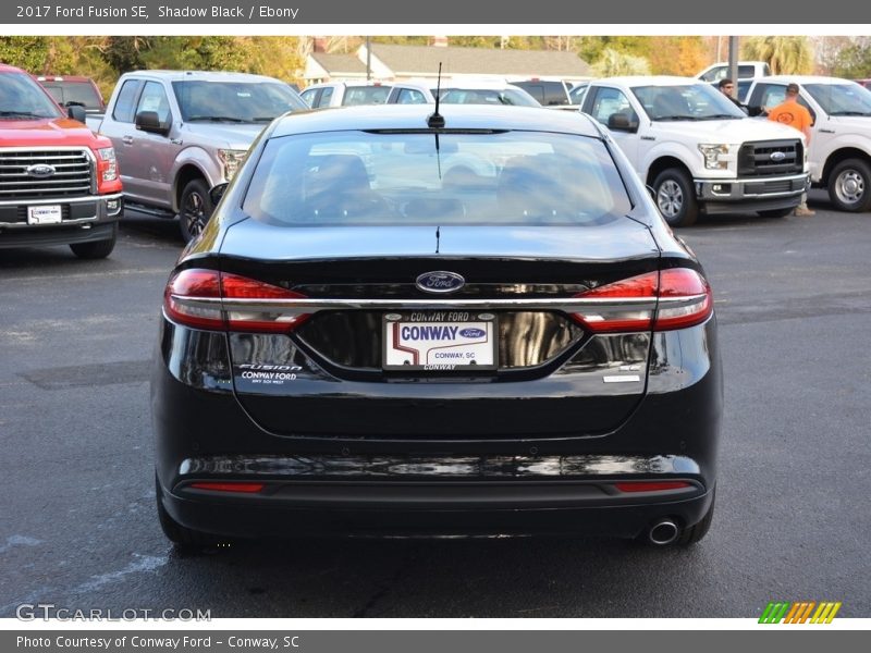 Shadow Black / Ebony 2017 Ford Fusion SE