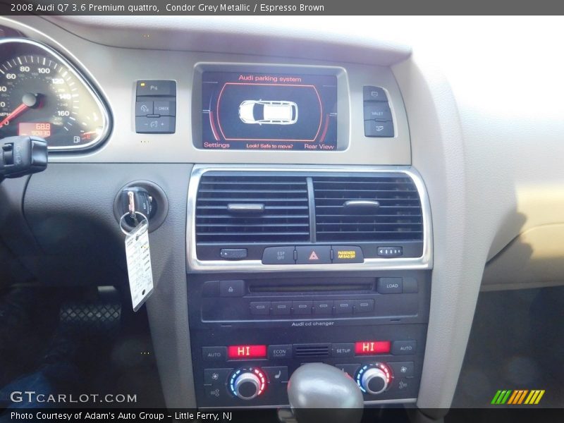 Condor Grey Metallic / Espresso Brown 2008 Audi Q7 3.6 Premium quattro