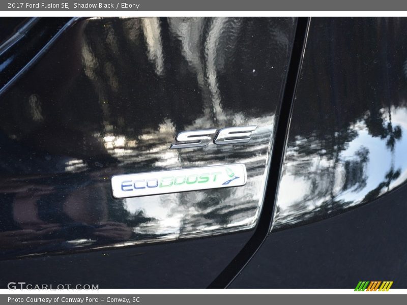 Shadow Black / Ebony 2017 Ford Fusion SE