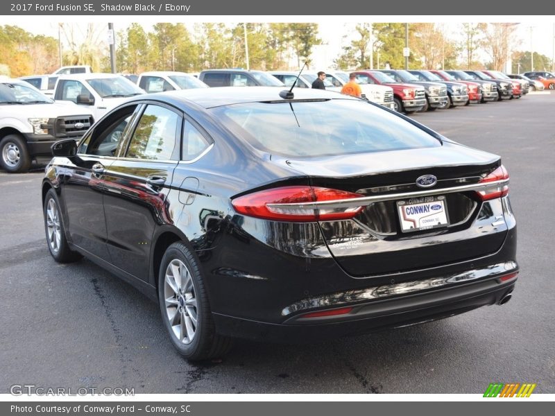 Shadow Black / Ebony 2017 Ford Fusion SE