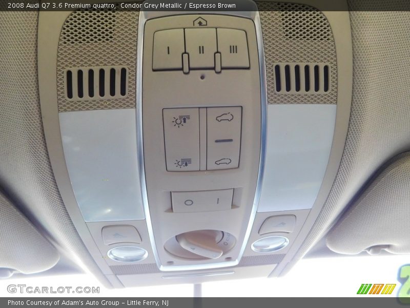 Condor Grey Metallic / Espresso Brown 2008 Audi Q7 3.6 Premium quattro