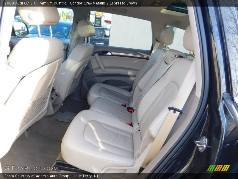 Condor Grey Metallic / Espresso Brown 2008 Audi Q7 3.6 Premium quattro