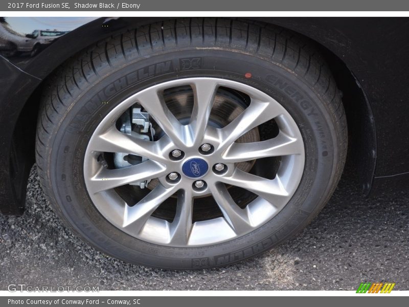 Shadow Black / Ebony 2017 Ford Fusion SE