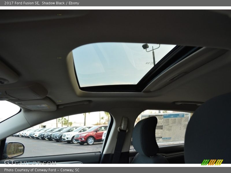 Shadow Black / Ebony 2017 Ford Fusion SE