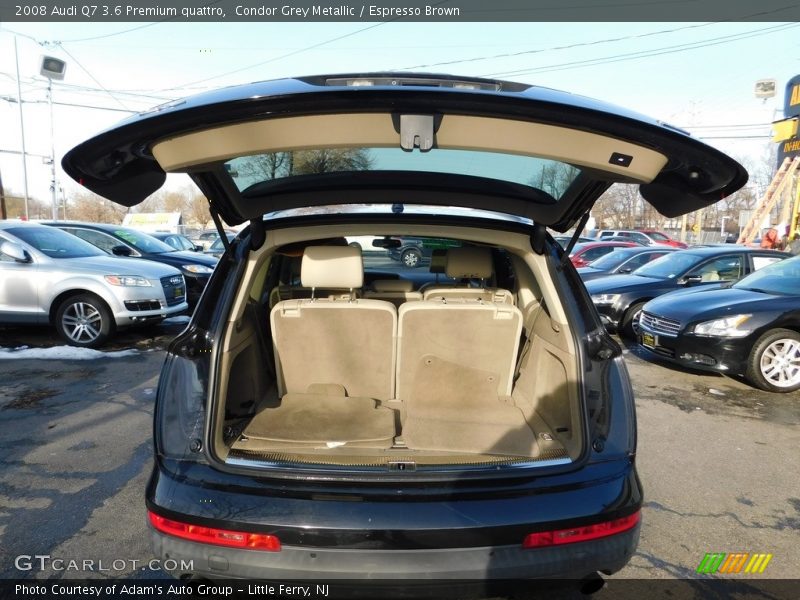 Condor Grey Metallic / Espresso Brown 2008 Audi Q7 3.6 Premium quattro