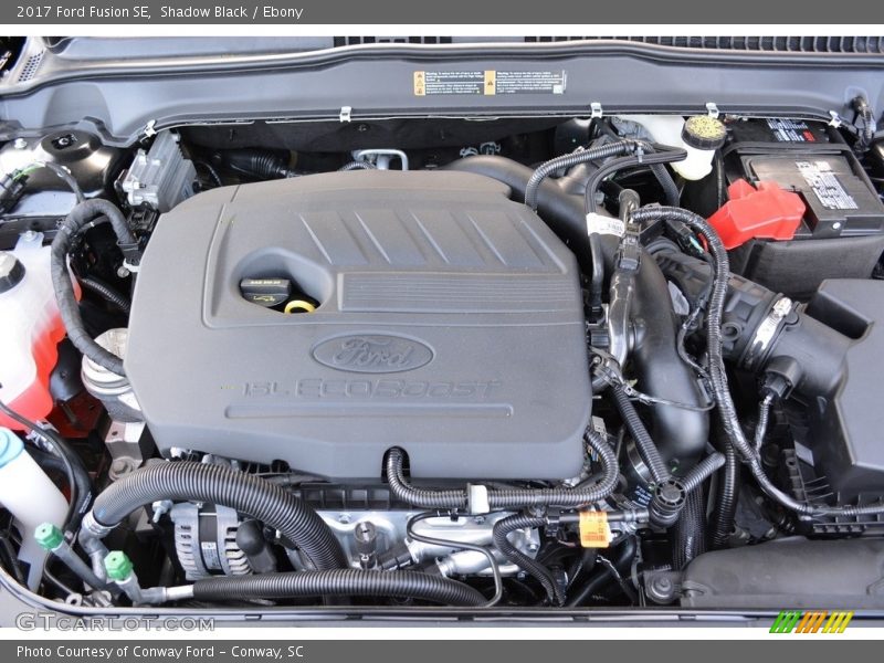 Shadow Black / Ebony 2017 Ford Fusion SE