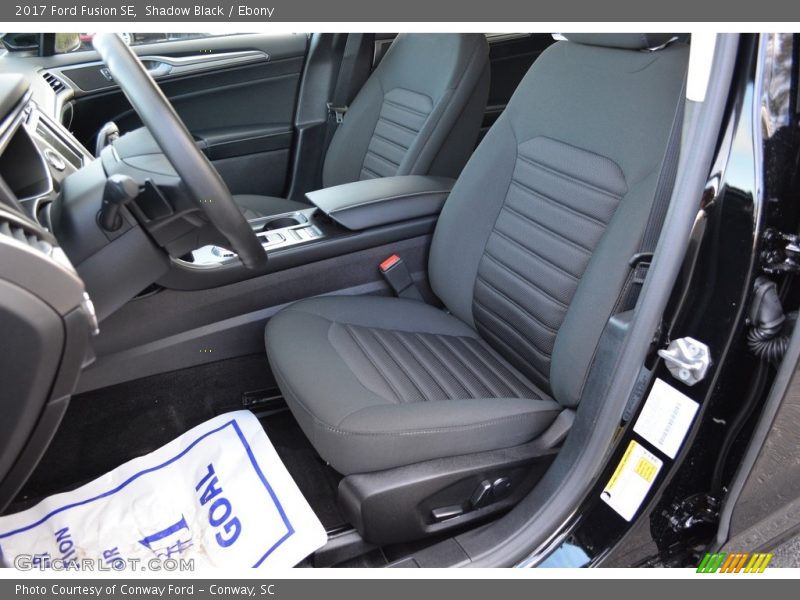 Shadow Black / Ebony 2017 Ford Fusion SE