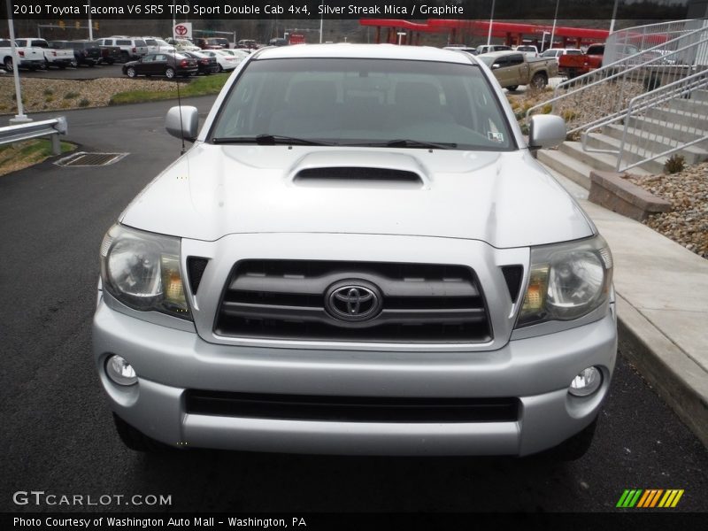 Silver Streak Mica / Graphite 2010 Toyota Tacoma V6 SR5 TRD Sport Double Cab 4x4