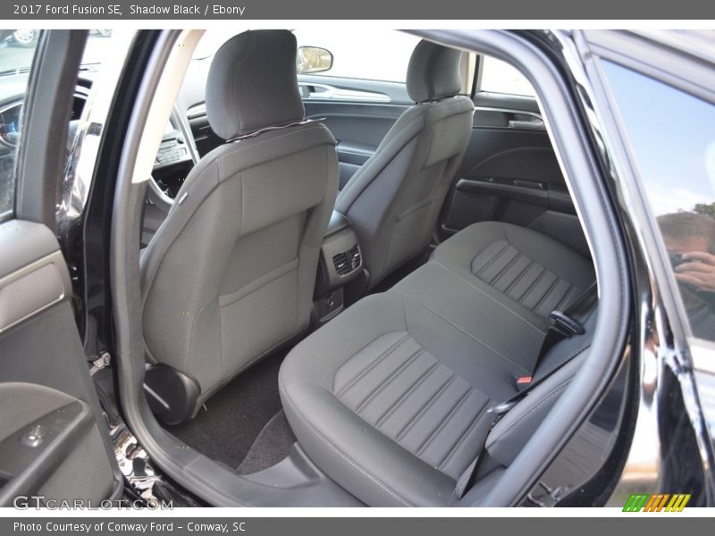 Shadow Black / Ebony 2017 Ford Fusion SE