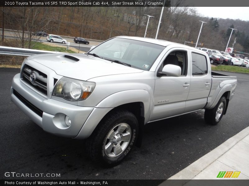 Silver Streak Mica / Graphite 2010 Toyota Tacoma V6 SR5 TRD Sport Double Cab 4x4