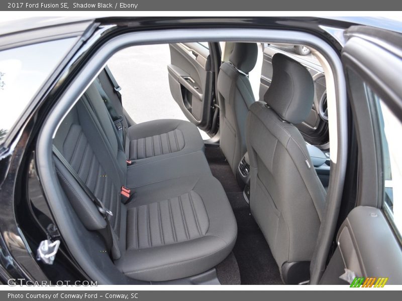 Shadow Black / Ebony 2017 Ford Fusion SE
