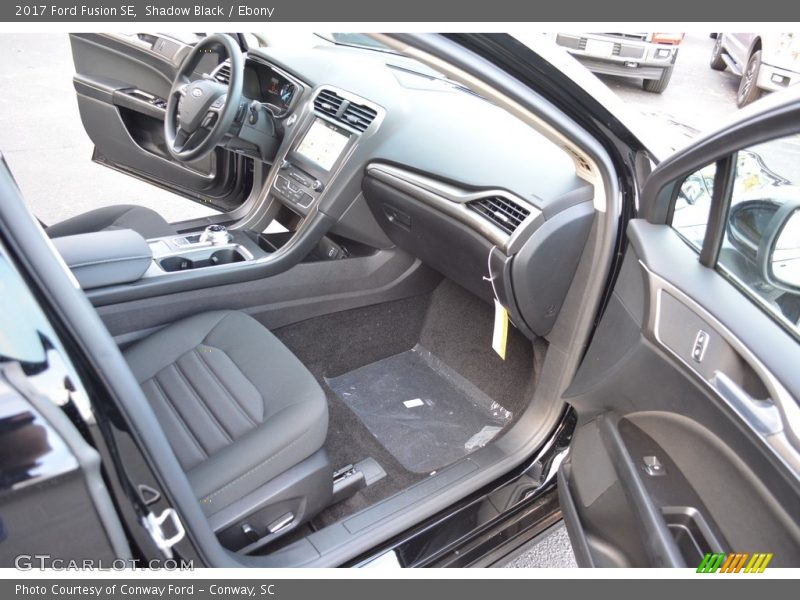 Shadow Black / Ebony 2017 Ford Fusion SE