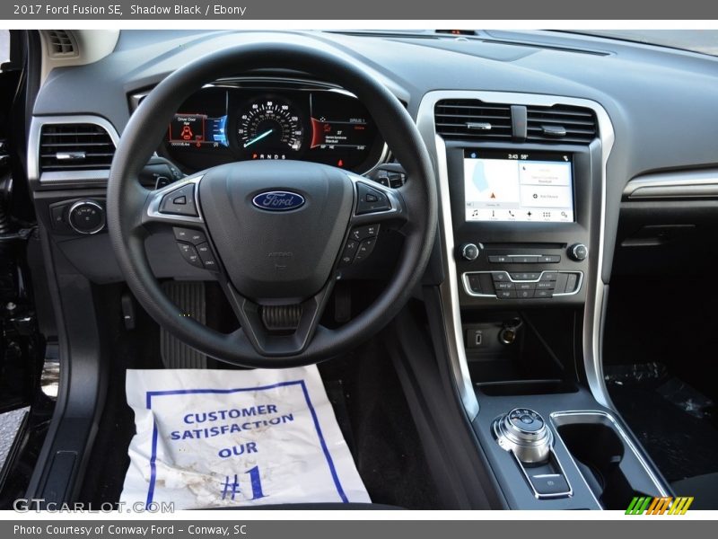 Shadow Black / Ebony 2017 Ford Fusion SE