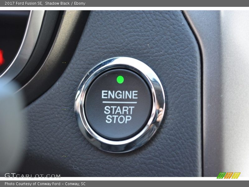 Shadow Black / Ebony 2017 Ford Fusion SE