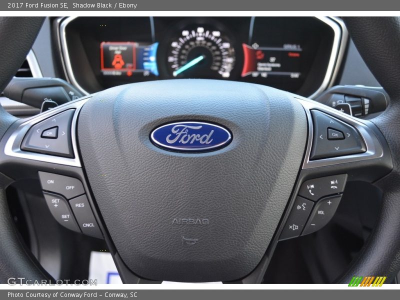 Shadow Black / Ebony 2017 Ford Fusion SE