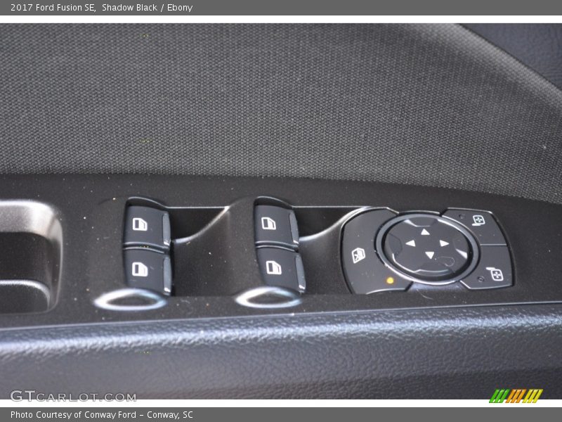 Shadow Black / Ebony 2017 Ford Fusion SE