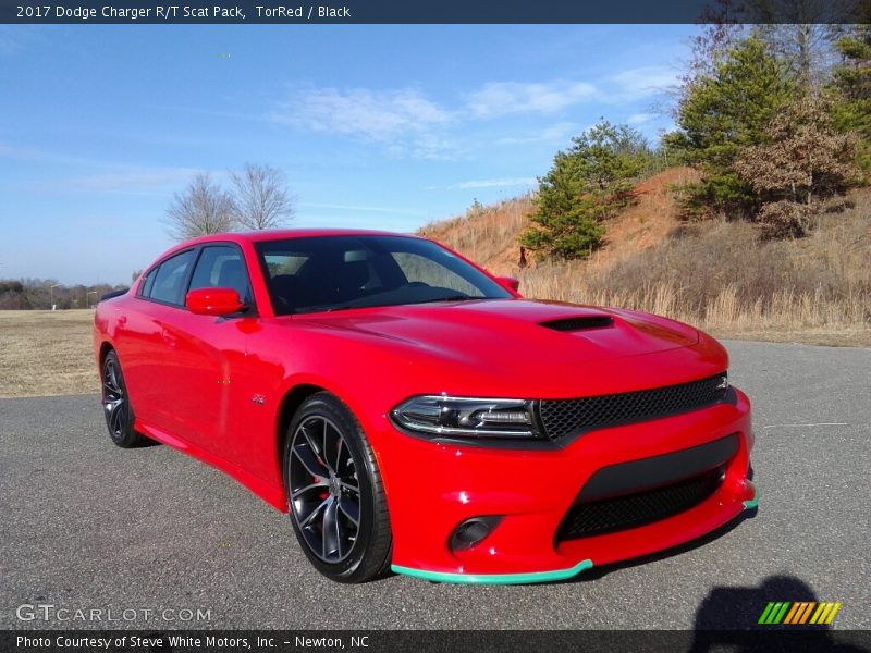 TorRed / Black 2017 Dodge Charger R/T Scat Pack