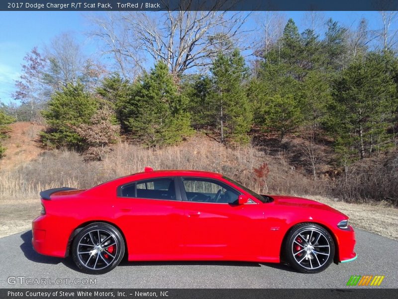 TorRed / Black 2017 Dodge Charger R/T Scat Pack