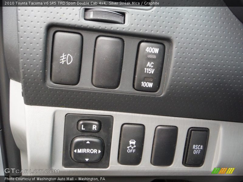 Silver Streak Mica / Graphite 2010 Toyota Tacoma V6 SR5 TRD Sport Double Cab 4x4
