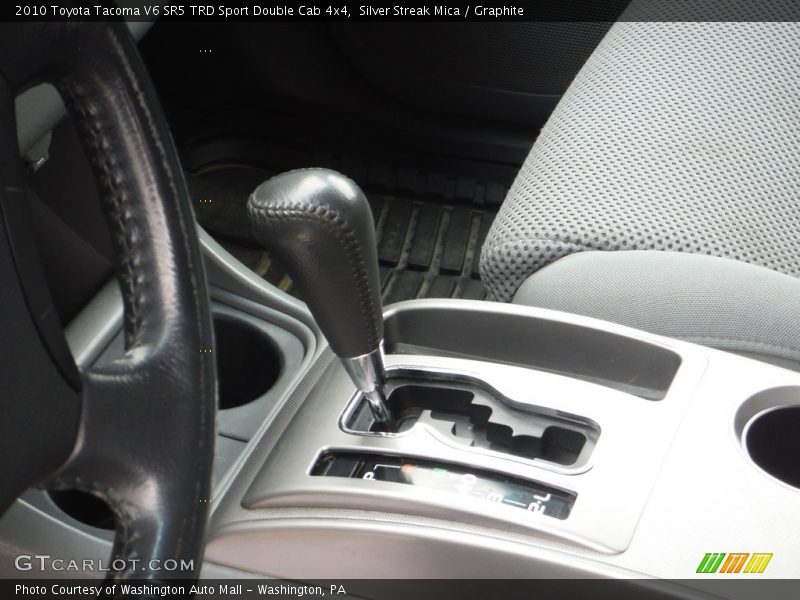 Silver Streak Mica / Graphite 2010 Toyota Tacoma V6 SR5 TRD Sport Double Cab 4x4